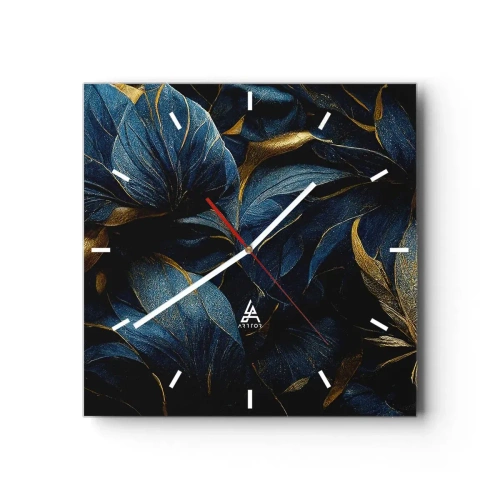 Falióra, Óra - Arannyal bélelt - 30x30 cm