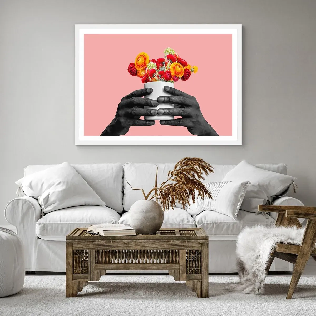 Poszter fekete keretben - Az élet apoteózisa - 100x70 cm