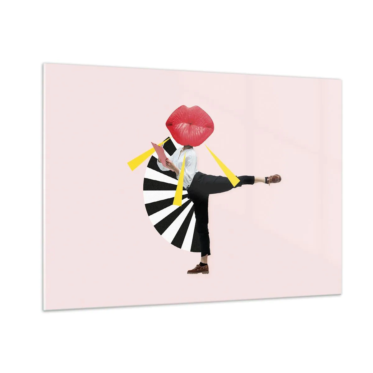 Üveg kép - Szürreális pop art - 100x70 cm