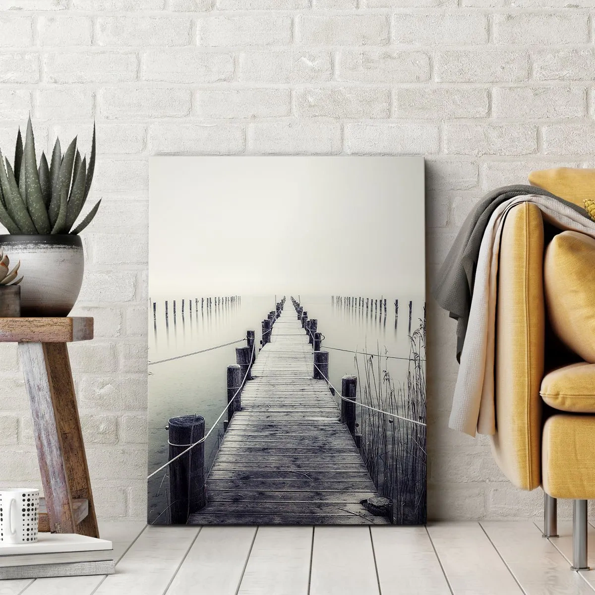 Vászonkép - Merülj el a békében - 45x80 cm