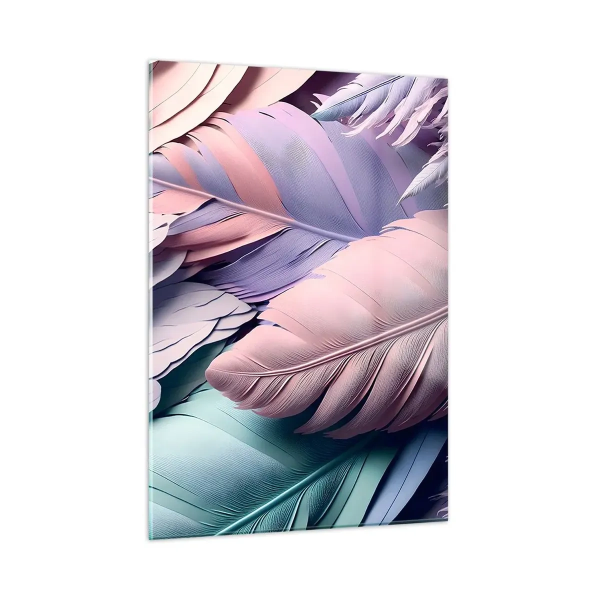 Üveg kép - Madár sikk - 50x70 cm