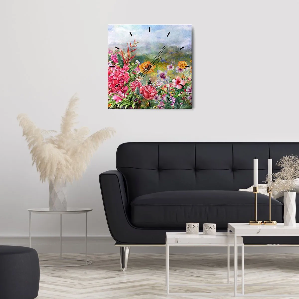 Falióra, Óra - A kert, amelyik megőrült - 40x40 cm