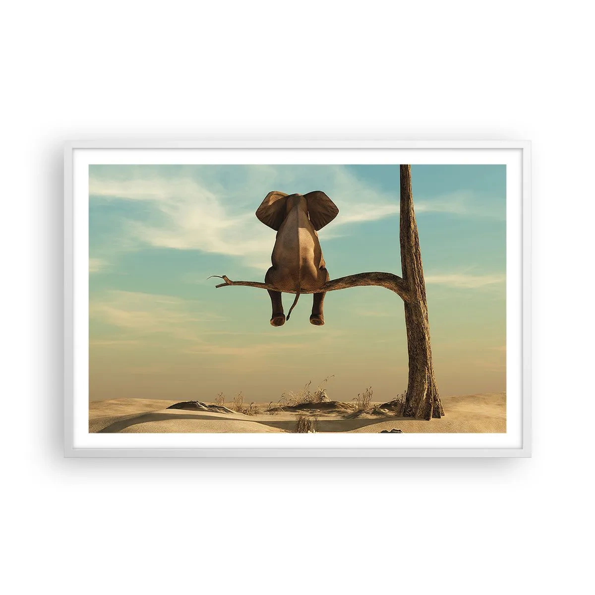 Poszter fekete keretben - Egy új nézőpont - 91x61 cm