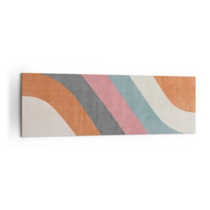 Vászonkép - Diagonális kompozíció - mozgás - 160x50 cm