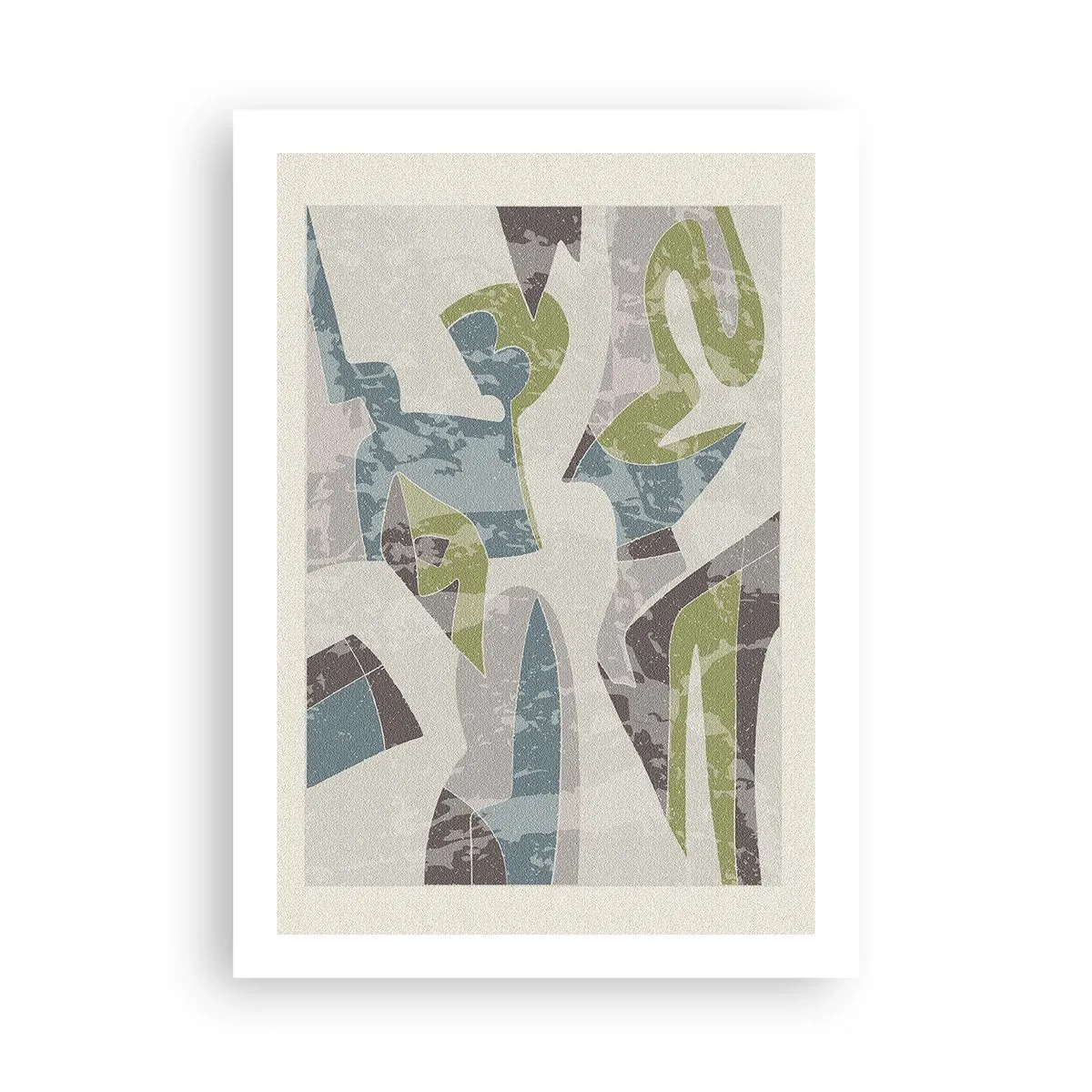 Poszter - Kompozíció üveg mögött - 50x70 cm