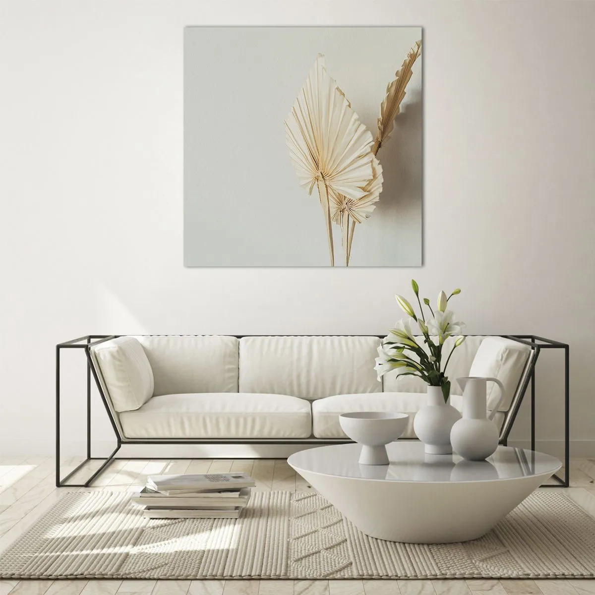 Üveg kép - Ha vigaszra van szükséged - 50x50 cm
