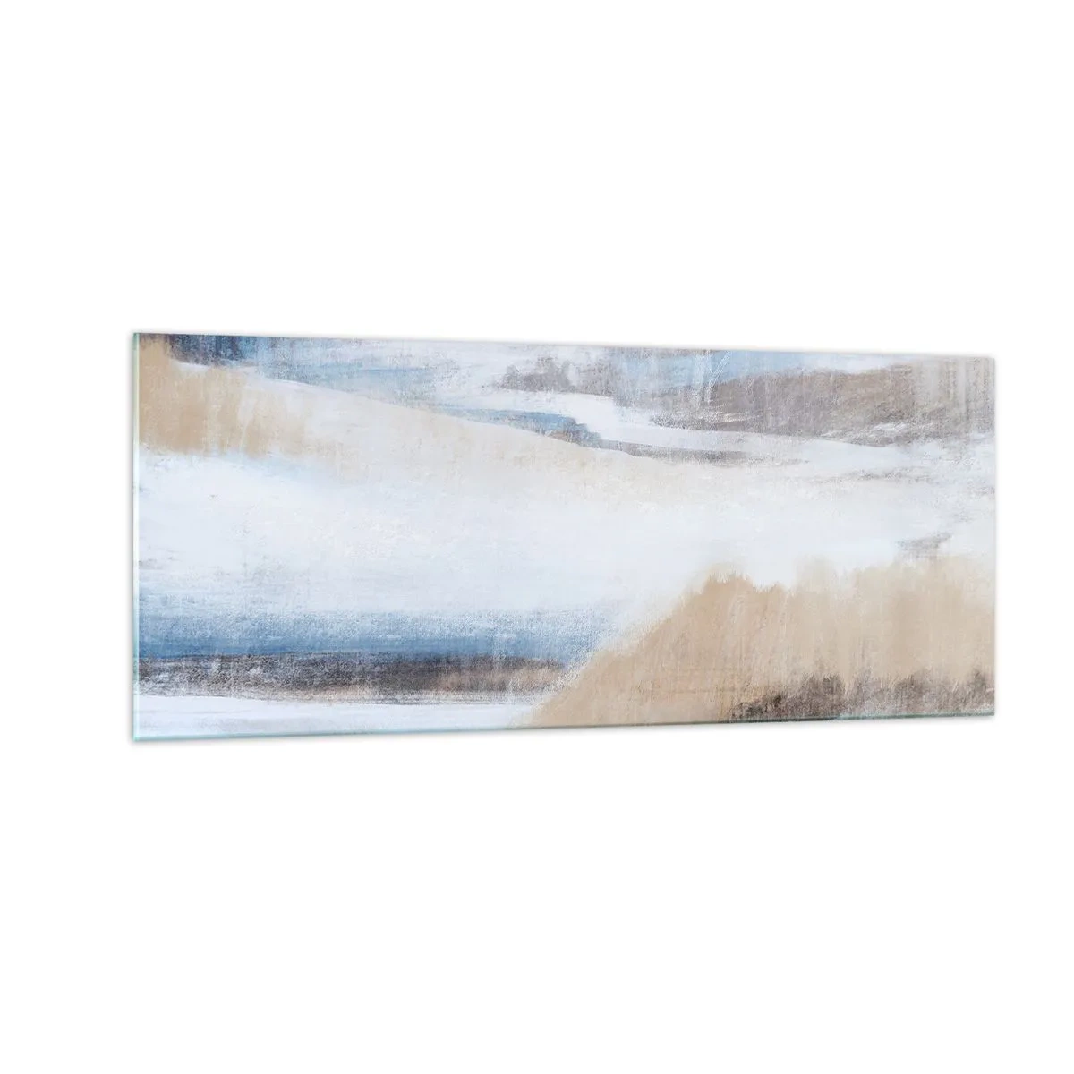 Üveg kép - Téli kompozíció - 100x40 cm