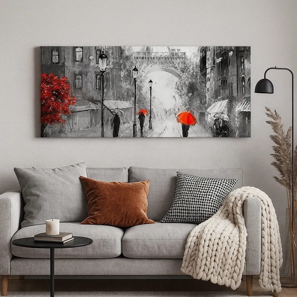 Vászonkép - Minden út hozzá vezet - 30x30 cm