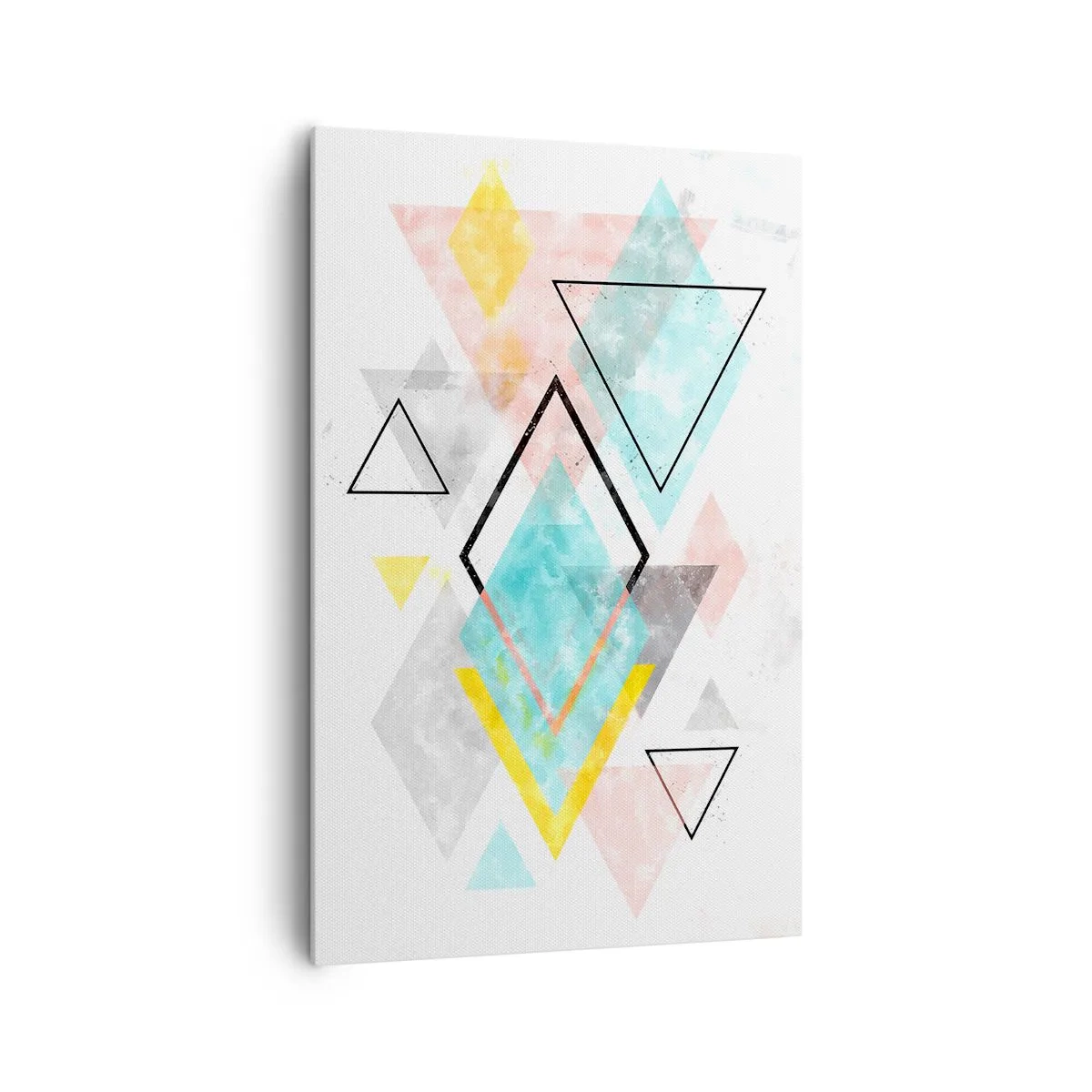 Vászonkép - Geometriai játék - 80x120 cm