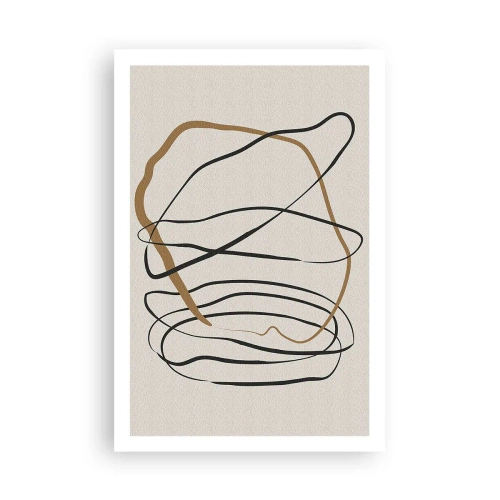 Poszter - Kompozíció - birtokló tánc - 61x91 cm