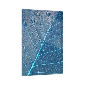 Üveg kép - Az élet kékben - 70x100 cm