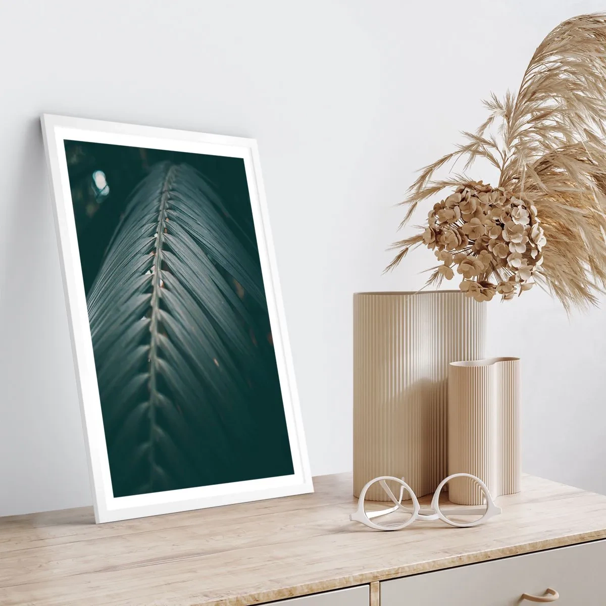 Poszter fekete keretben - A természet pontossága - 61x91 cm