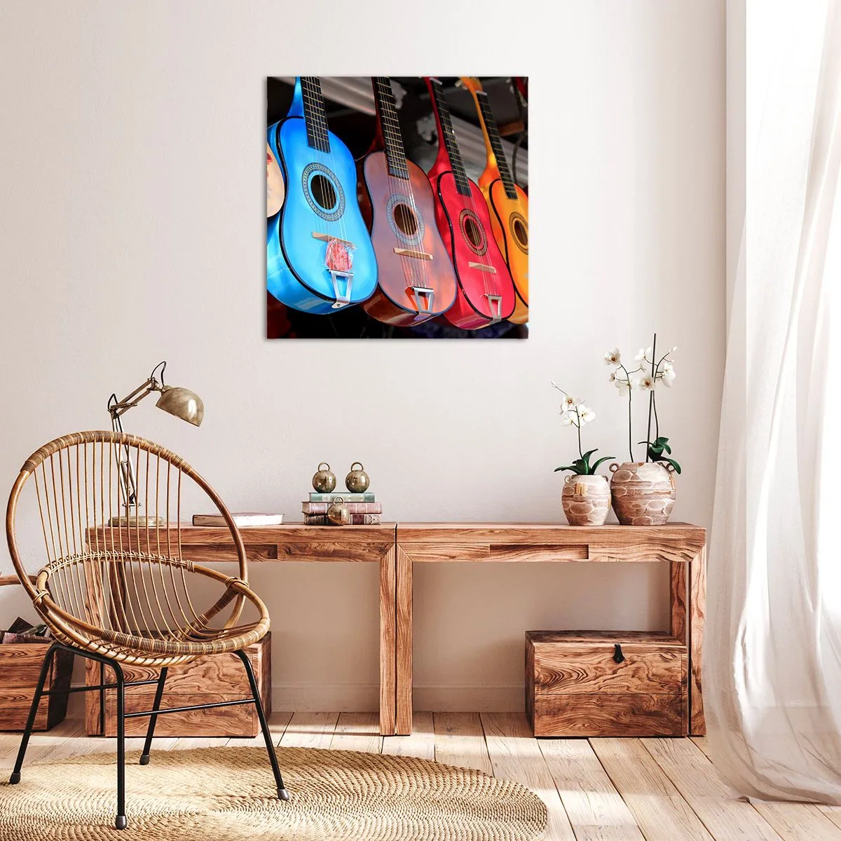 Vászonkép - Latin hangulat - 40x40 cm