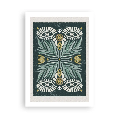 Poszter - Mint egy népi kivágás - 50x70 cm