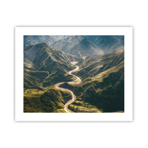 Poszter - A hegyek szívéből - 50x40 cm