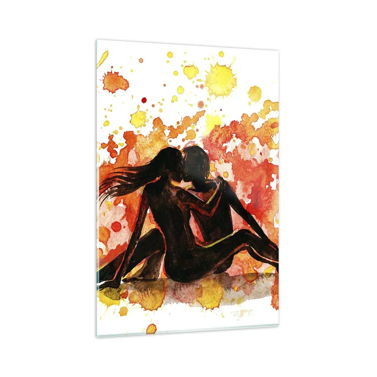 Üveg kép - És világosság lett - 80x120 cm