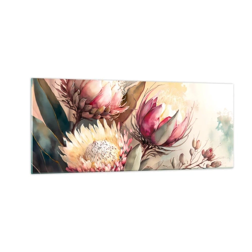 Üveg kép - Profilból és en face - 100x40 cm