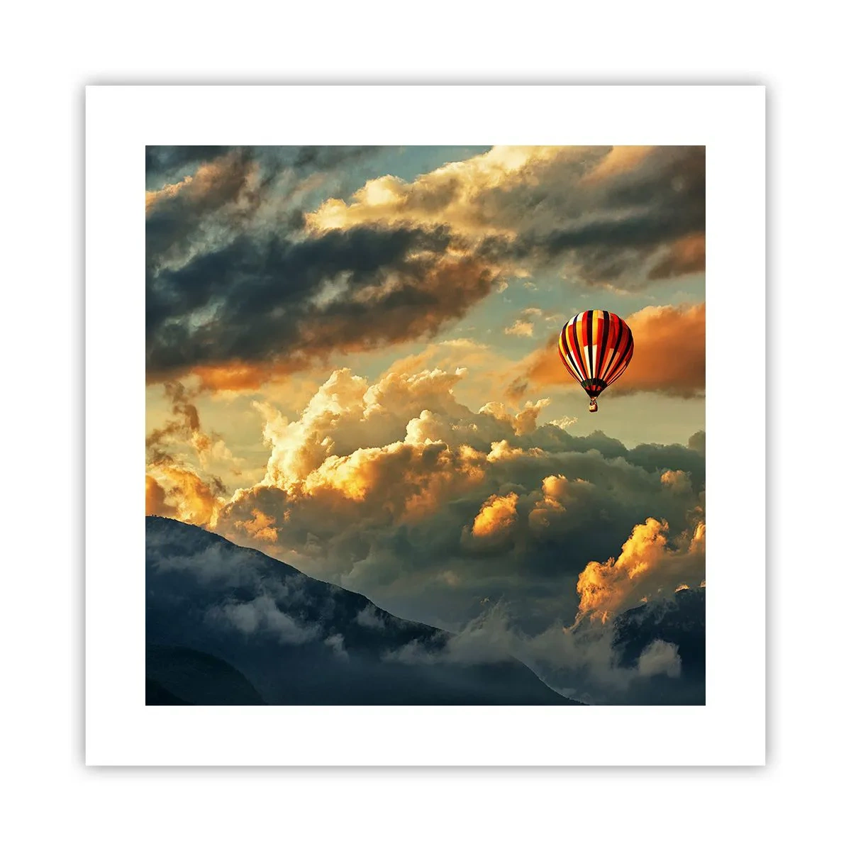 Poszter - Azért repülök, mert akarok - 40x40 cm