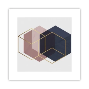 Poszter - Az egyszerűség ereje - 30x30 cm