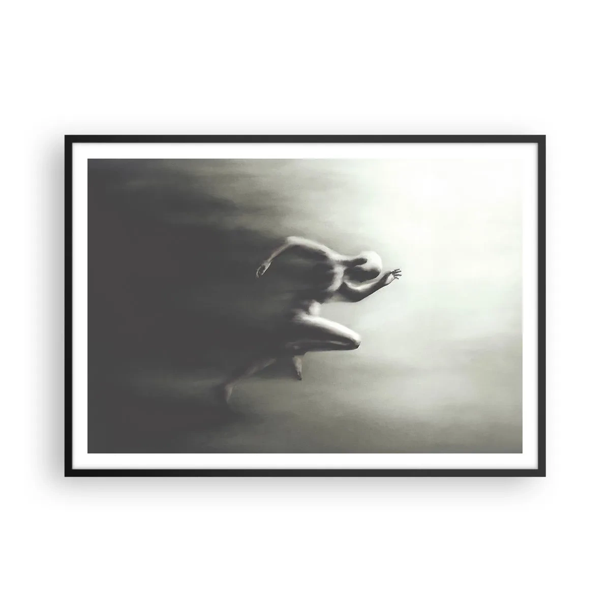 Poszter fehér keretben - Megállíthatatlan - 100x70 cm