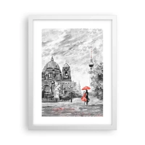 Poszter fekete keretben - Berlini találkozó - 30x40 cm