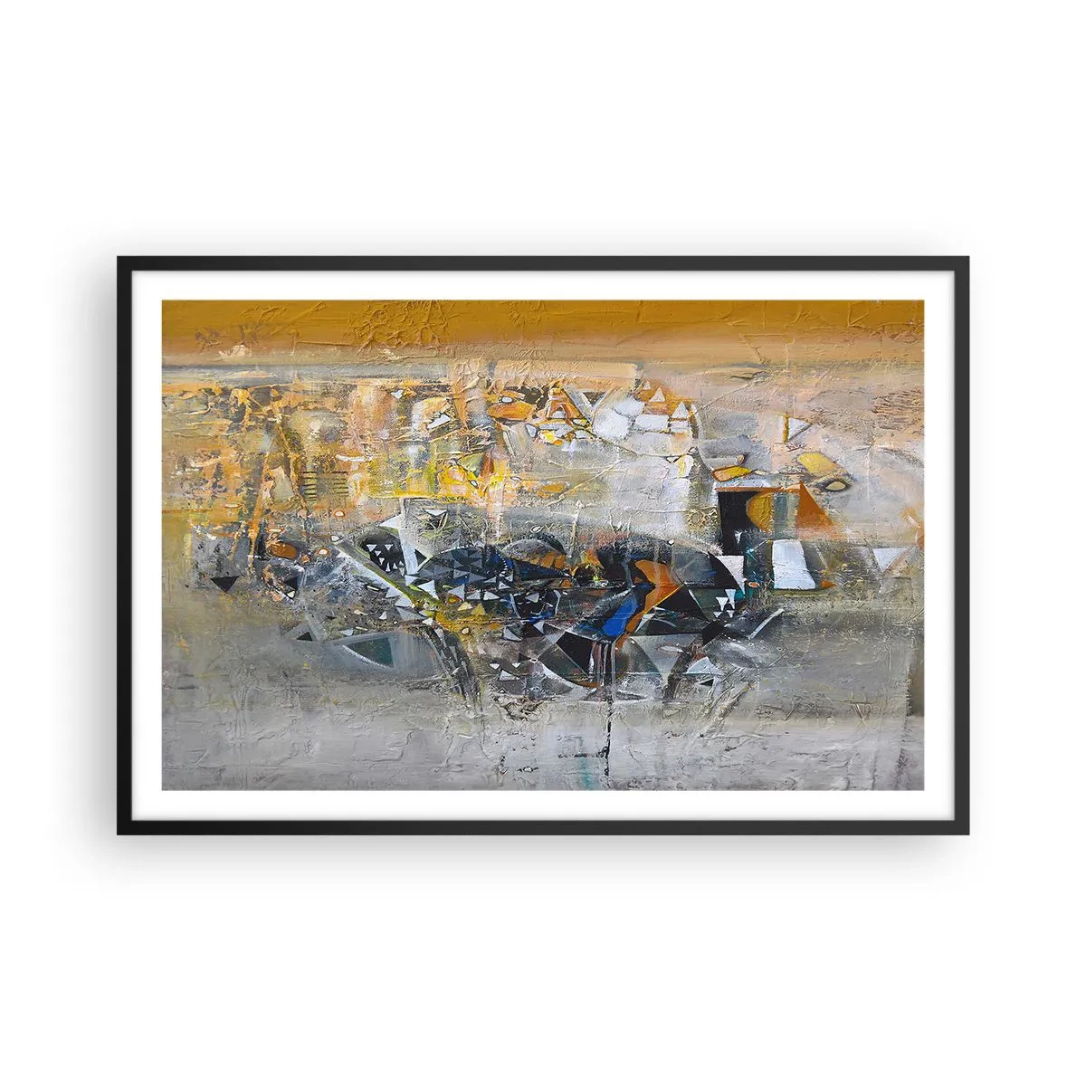 Poszter fehér keretben - Minden rendben lesz - 91x61 cm