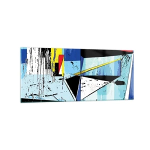 Üveg kép - Szögből nézni a világot... - 120x50 cm