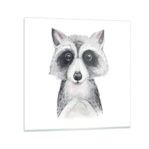 Üveg kép - Egy pillanat meghatottságra  - 70x70 cm