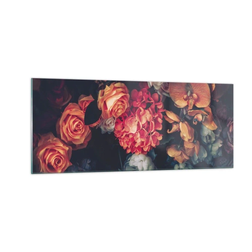 Üveg kép - Mint a holland mestereknél - 100x40 cm