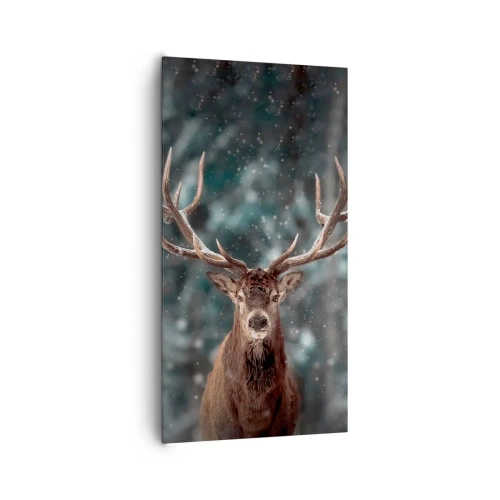 Vászonkép - Az erdő királya koronázva - 65x120 cm