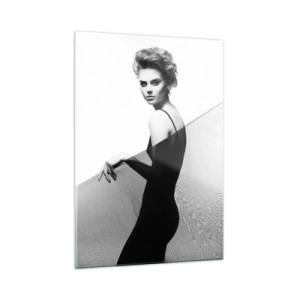 Üveg kép - Vonzó tekintet - 50x70 cm