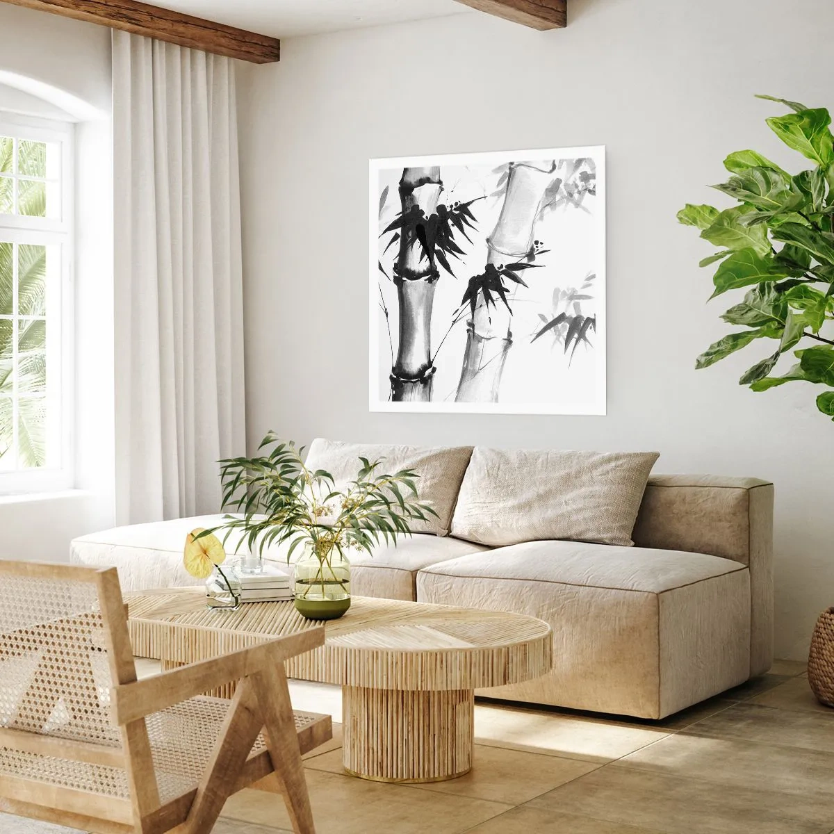 Poszter - Közelkép a keletről - 40x40 cm