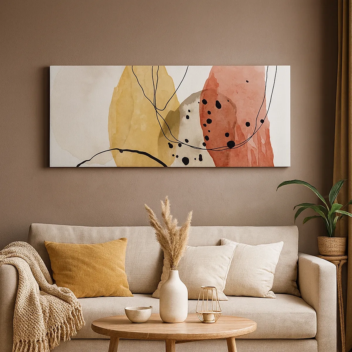 Vászonkép - Mint a könnyű, friss levegő - 30x30 cm