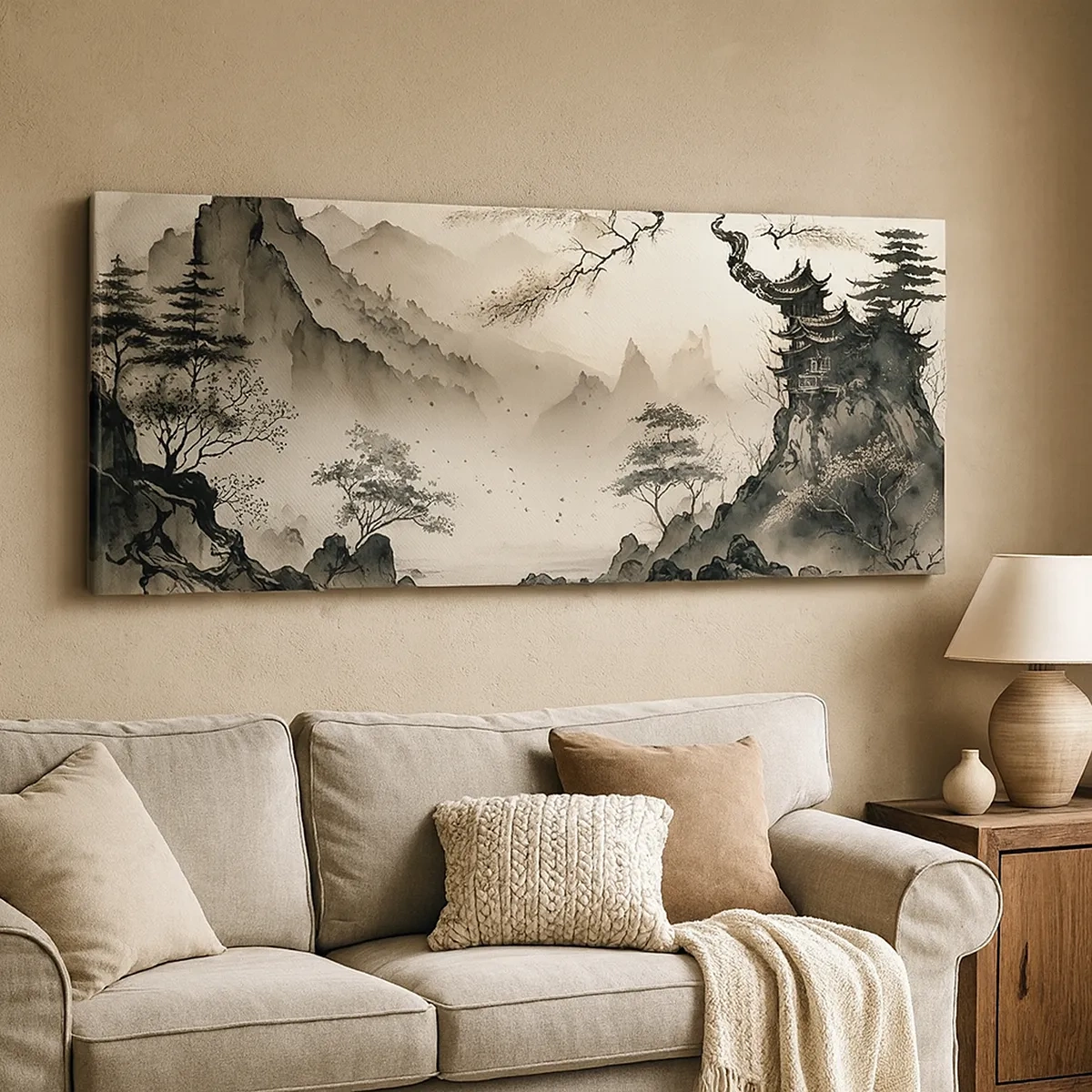 Vászonkép - A Kelet egyedülálló varázsa - 30x30 cm