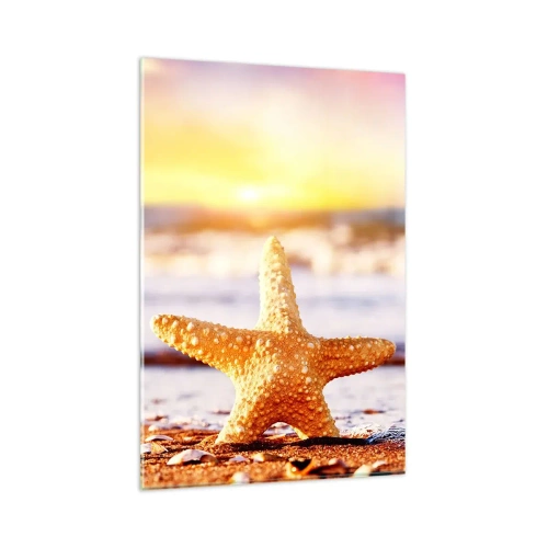 Üveg kép - Tengeri ajándék - 80x120 cm