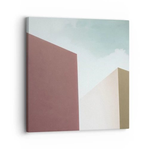 Vászonkép - Egy napsütéses nyár geometriája - 30x30 cm