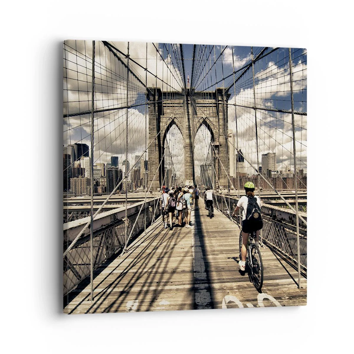 Vászonkép - Egyenesen a város szívébe - 40x40 cm