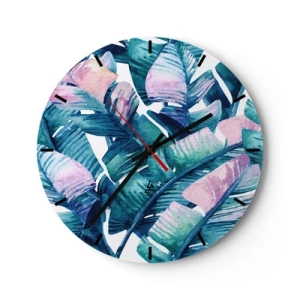 Falióra, Óra - Egy banánligetben - 40x40 cm