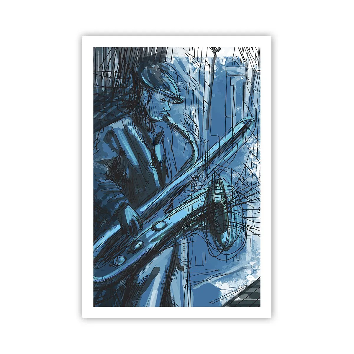 Poszter - Városi rapszódia - 61x91 cm