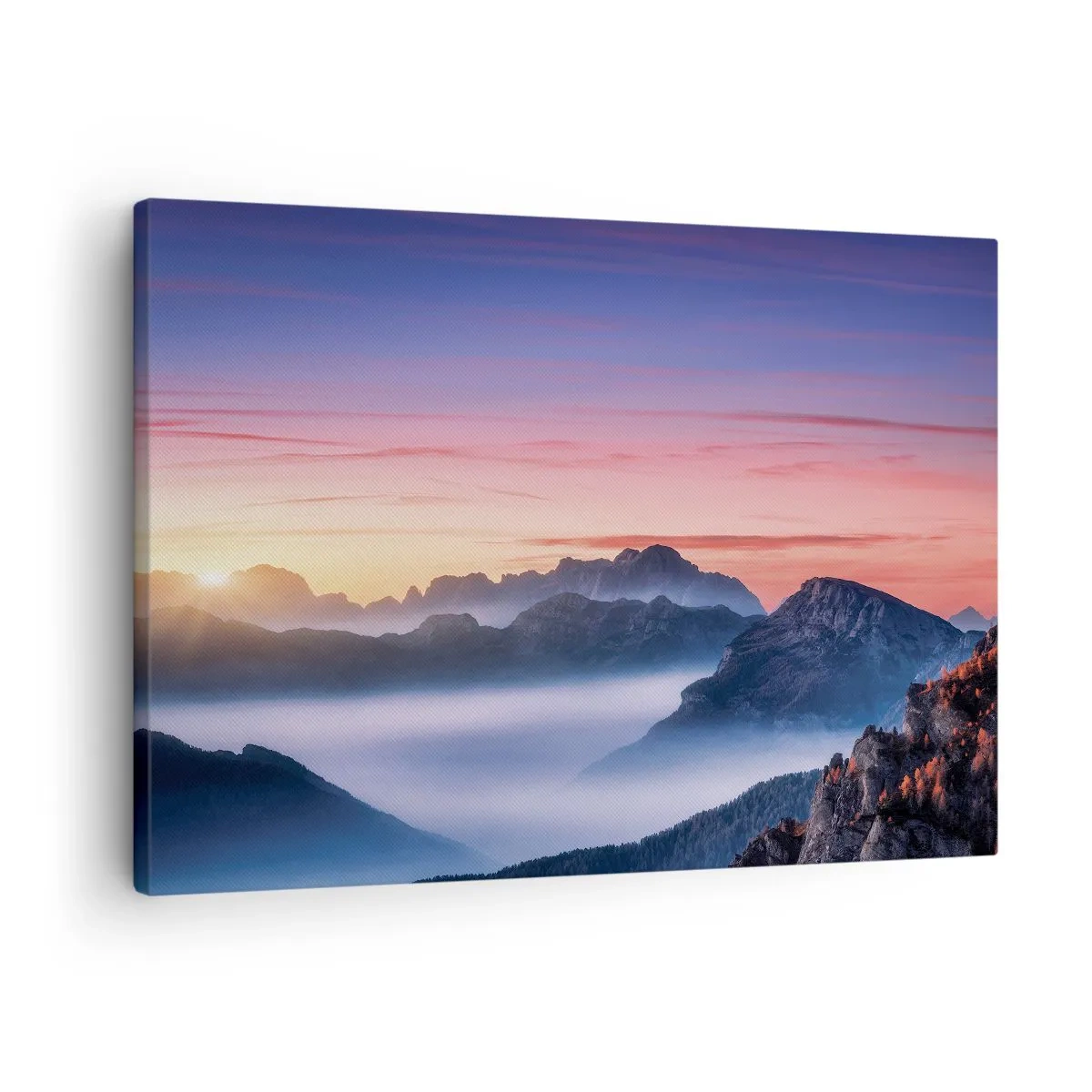 Vászonkép - A völgyek fölött - 70x50 cm