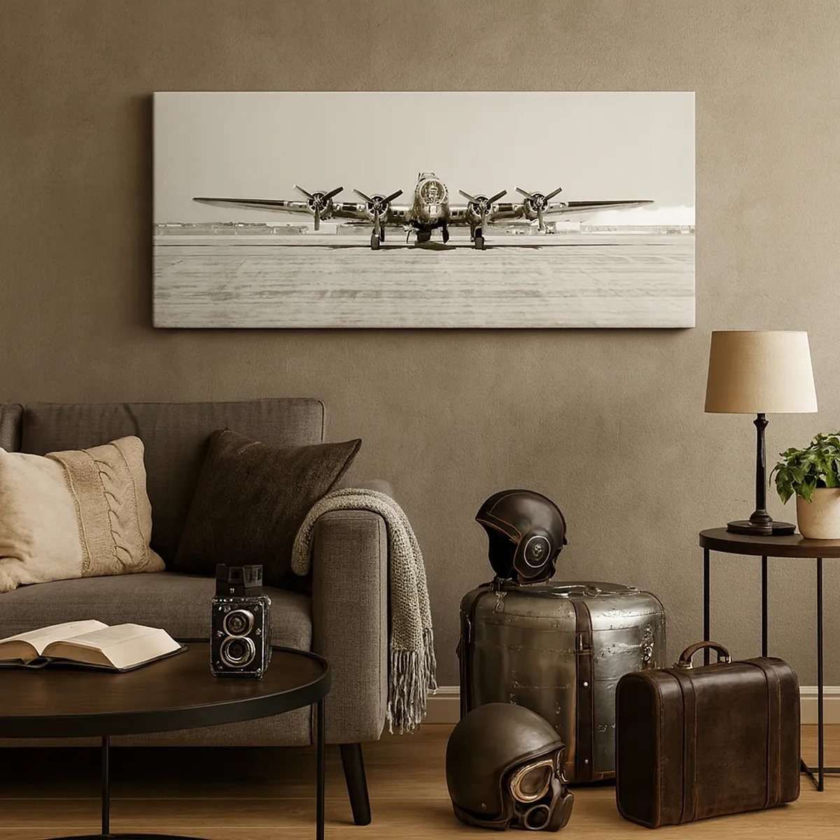 Vászonkép - Mint mindig készen - 30x30 cm