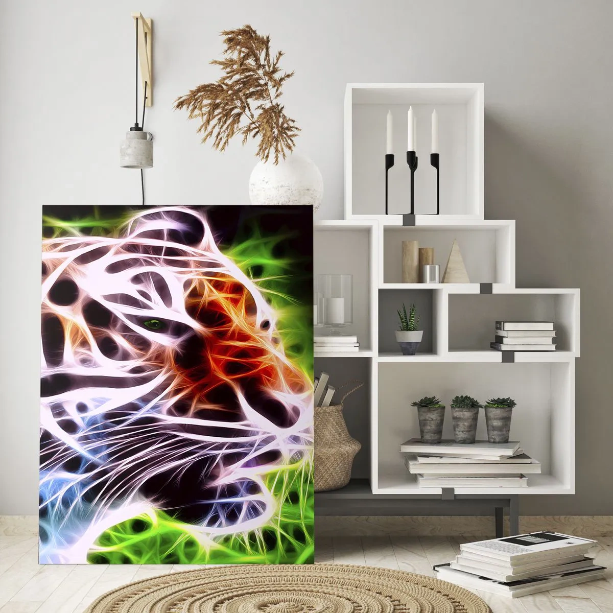 Üveg kép - Veszélyes aura - 50x70 cm