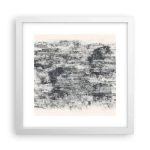 Poszter fekete keretben - Ködös kompozíció - 30x30 cm