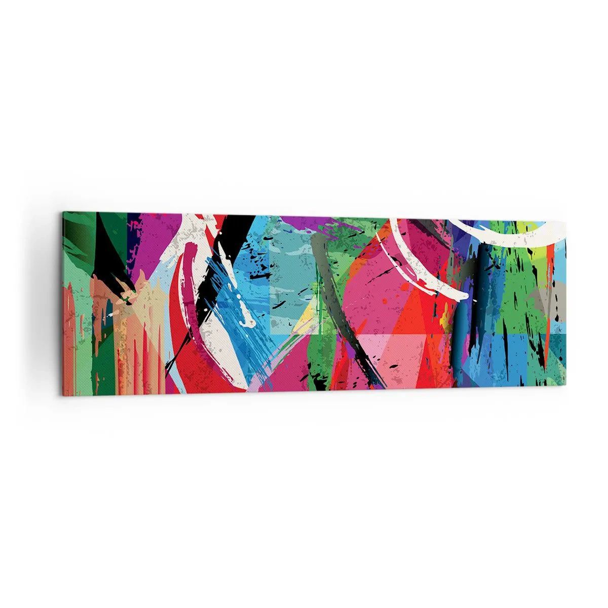Vászonkép - Gyorsan, élénken és ugrálva - 160x50 cm