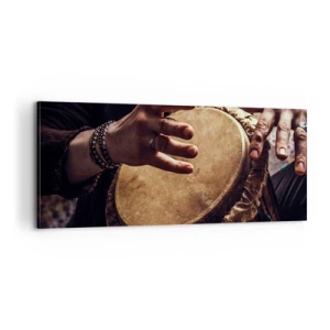 Vászonkép - A szív ritmusában - 100x40 cm