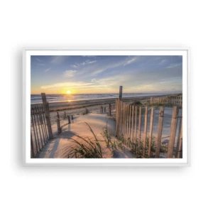 Poszter fekete keretben - A szél ragyogása és árnyéka - 100x70 cm