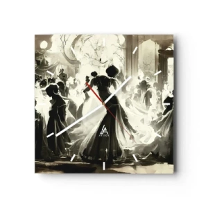 Falióra, Óra - Nagy álarcosbál - 40x40 cm