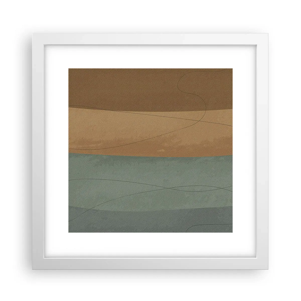 Poszter fekete keretben - Vízszintes kompozíció - 30x30 cm