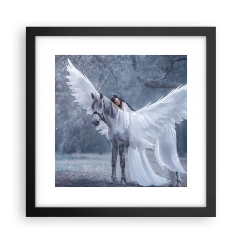 Poszter fehér keretben - Egy ihletett pillanat - 30x30 cm