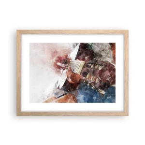 Poszter világos tölgy keretben - És mit gondolsz róla? - 40x30 cm